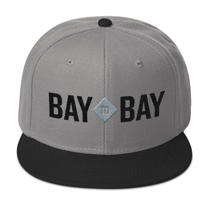 Bay to Bay Silver Snapback