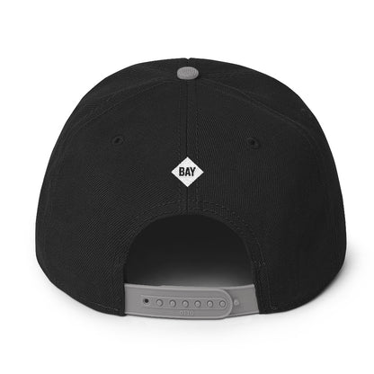 Bay to Bay Black/Silver Snapback