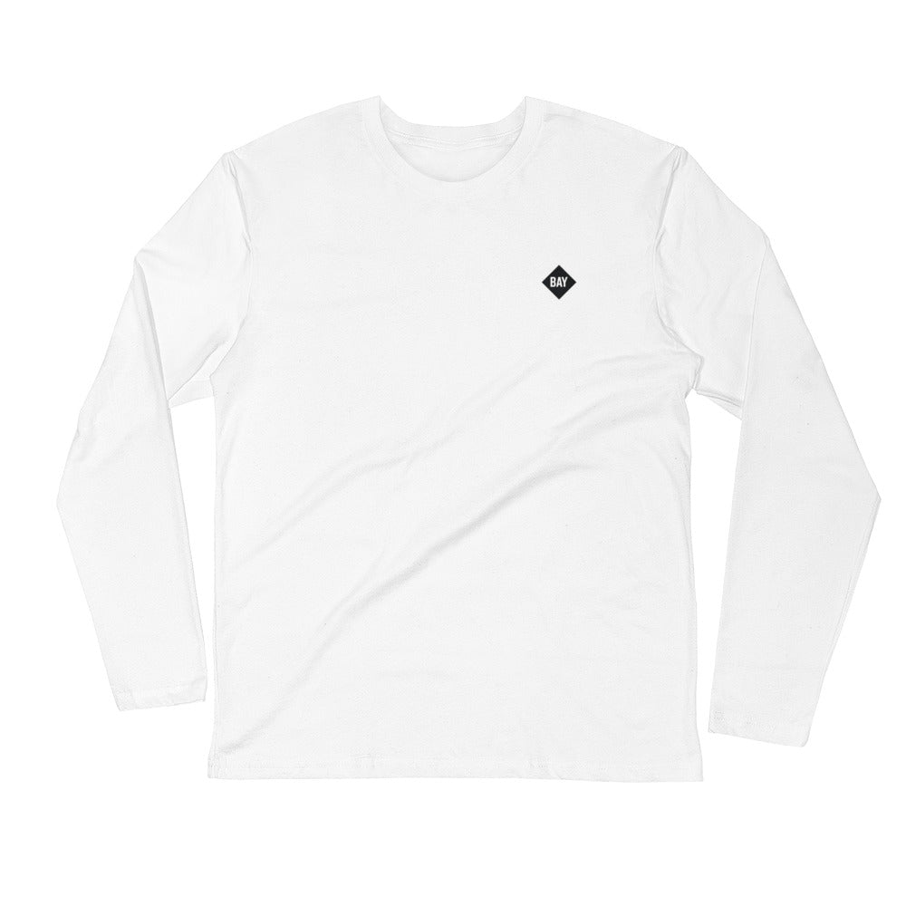 Bay Long Sleeve Fitted Crew