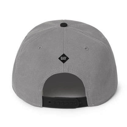 Bay to Bay Silver Snapback
