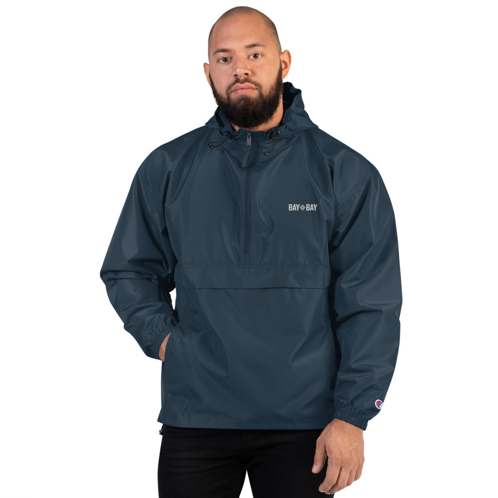Bay to Bay Navy Winbreaker