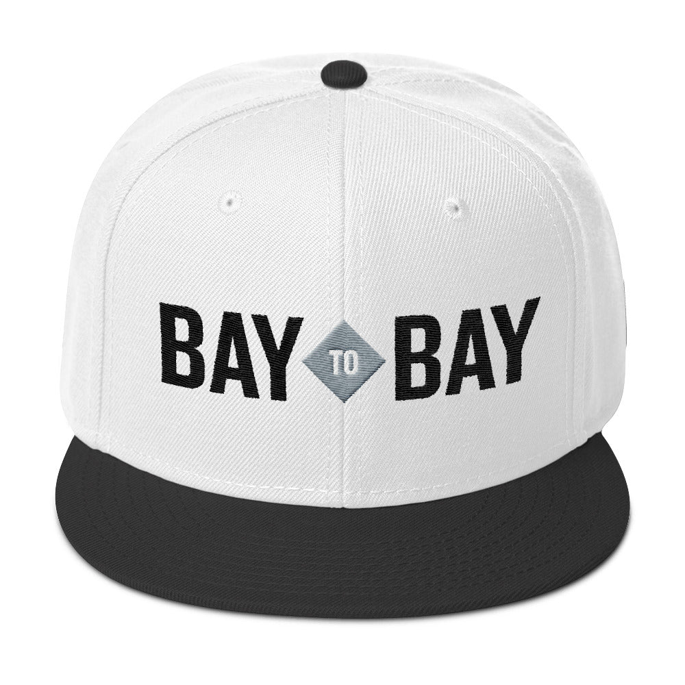 Bay to Bay White Snapback