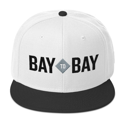 Bay to Bay White Snapback