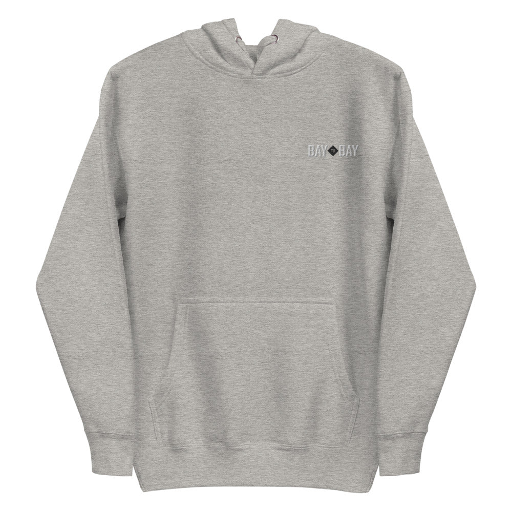 Grey Bay to Bay Hoodie