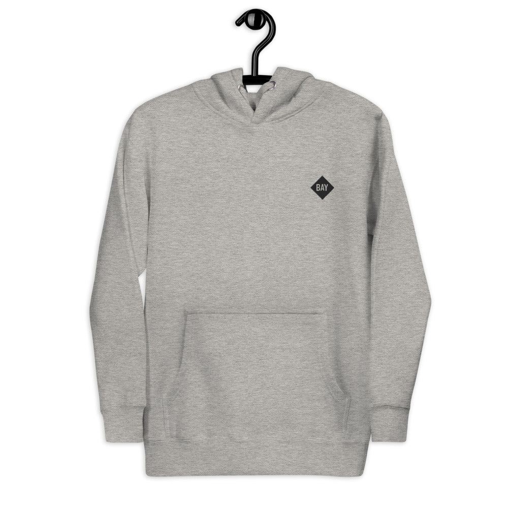 Black Diamond Grey Hoodie