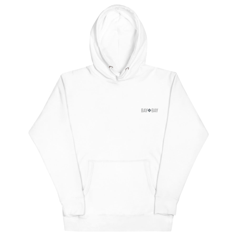 White Bay to Bay Hoodie