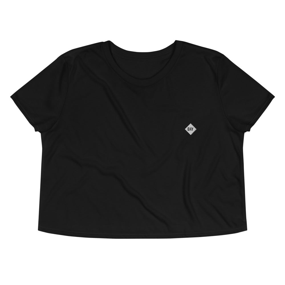 Bay Diamond Crop Tee